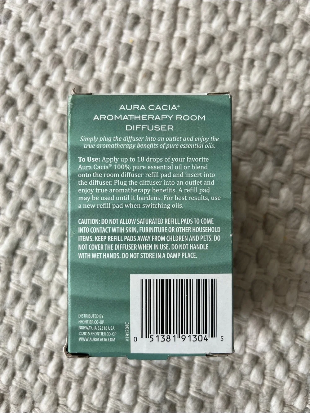 Lot of 2 Aura Cacia Essential Oil Diffuser Aromatherapy NEW.